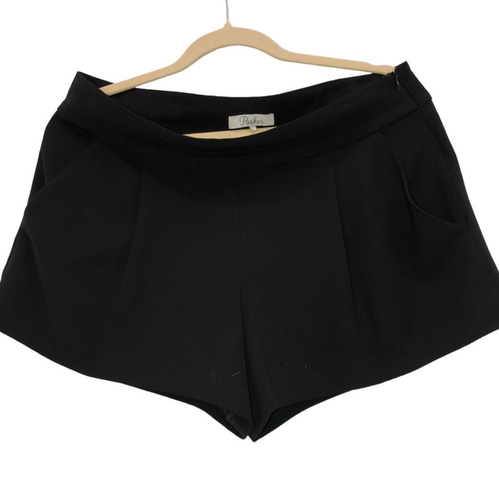 parker black classic dress dress shorts 6